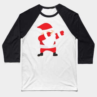 Dabbing Santa Claus Baseball T-Shirt